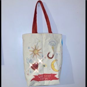 Limited Edition Swarovski Crystal Canvas Tote Bag